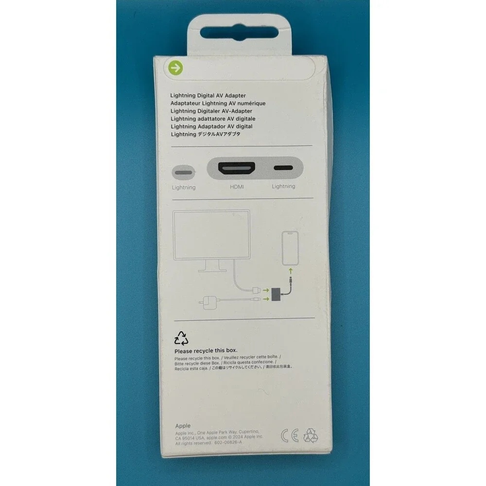 Apple Lightning to Digital AV Adapter